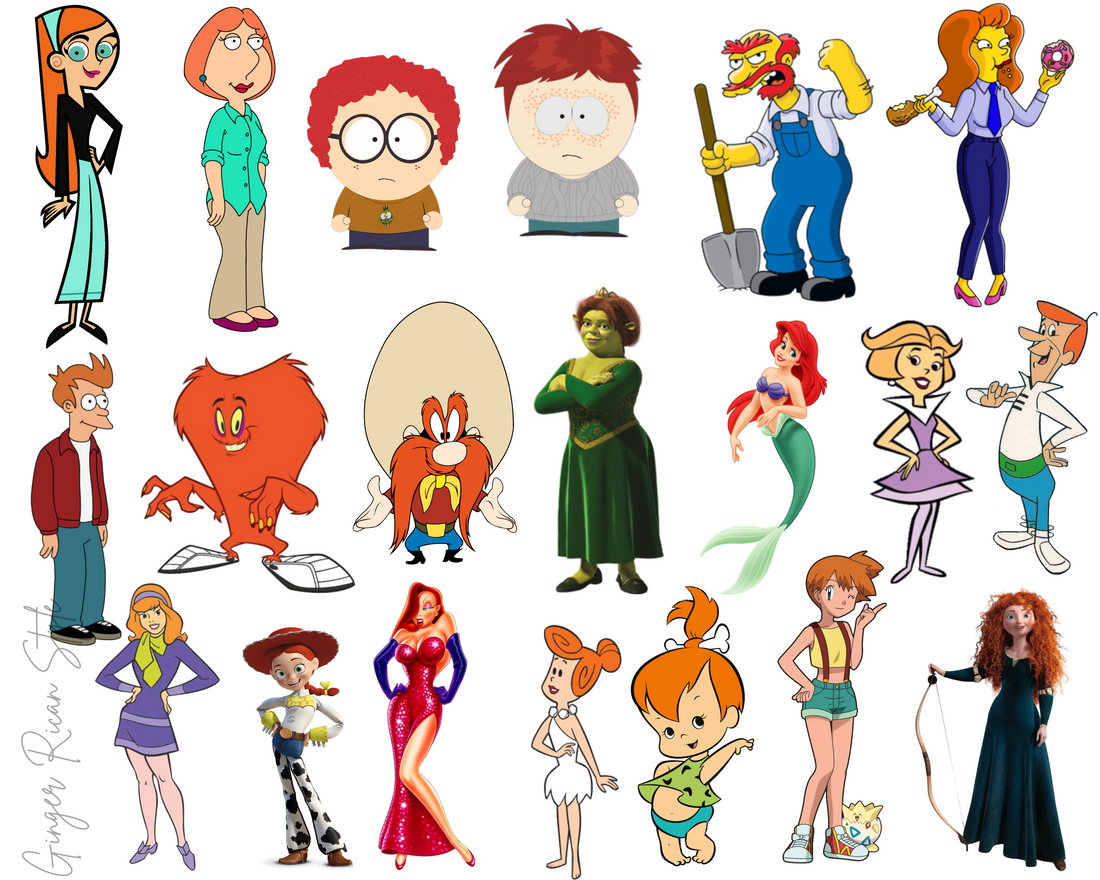Redhead Cartoons