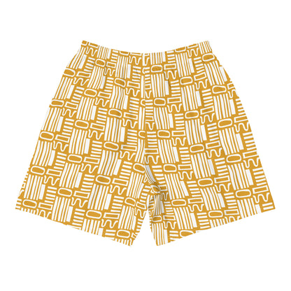 Geometric Men's Recycled Athletic Shorts