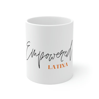 Empowered Latina Ceramic Mug, 11oz