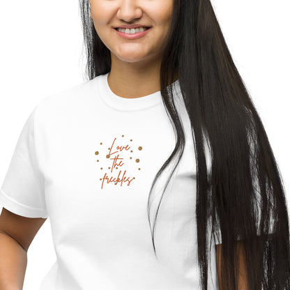 Love the Freckles Embroidered Organic T-Shirt